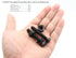 LBY 9 Sets 5/16-18×2'' Hex Head Screws Bolts, Nuts, Flat & Lock Washers Kit, Alloy Steel (Black)