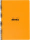 Rhodia Exaclair Graph Notebook 9 X 11 3/4 (Orange), A4+