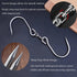 SATONBEYI 1pcs 11.8 Inches 8mm Swiveling Meat Hooks for Hanging, Stainless Steel Butcher Hook Heavy Duty Meat