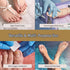 BeautyBands Toe Nail Cover Up Bandages for Unsightly, Broken or Cracked Toenails | Waterproof & Sterile Fake Nail