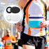 Gosknor 10 Pairs Race Bib Magnets, Oval Race Bib Clips Magnetic Race Bib Holders Running Bib Buckles Bib Fasteners Bib