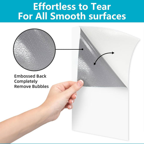 Dry Erase Board Sticker - 8.3''x11.7'' Removable Whiteboard Sheets for Wall/Desk/Refrigerator/Home/Office