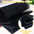 Black Sticky Notes, 3"x3" Post It Notes with 2 Metallic Pens, 6 Pads - Self-Stick Notes Bulk for School, Home,