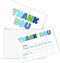 FTRZX Blue Kids Thank You Cards, Minimalist Thank You Card For Baby Shower