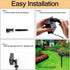 SKYINGFEW Set 4 Pack Paw Print Solar Lights - of Dog Animal Lights Waterproof,Paw Print Solar Lighting Outdoor Garden