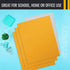 Better Office Products Two Pocket Portfolio Folders, 50-Pack, Dark Yellow, Letter Size Paper Folders