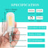 Frosted Light Bulbs E12 LED Bulb, 40W Warm White 2700K, Chandelier Frosted, E12 Candelabra, 6 Pack