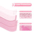 50 Pack 3-Ply 13"x18" JMU Pink Dental Bibs, Waterproof Disposable Dental Bibs for Dental Clinic, Tattoo Shop, Nail