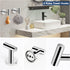 5 Set SUS304 24" NearMoon Pieces Bathroom Hardware Thicken Stainless Steel-Towel Rack Kit Include Towel Rod + Bath