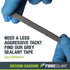 High-Temp No-Leak Vacuum Seal Tape, 25ft, Yellow – Vacuum Bagging Supplies for Carbon, Fiberglass, Epoxy & Resin