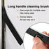 2-Pack Hard Bristle Crevice Brushes for Gap & Grout Cleaning