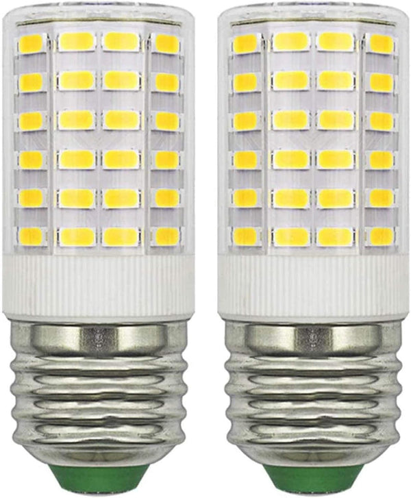 Refrigerator Light Bulb, 7W LED E26, 100 Watt Equivalent, Cool White 6500K, Non-Dimmable, 2 Pack