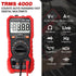 Beaquicy Digital Multimeter Tester, TRMS 4000 Counts Volt Meter Auto-Ranging, Measures Voltage Current Resistance