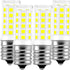 Kei D28A Refrigerator Light Bulb Replacement, E17 LED Bulb, 3W AC100-130V 6000K Daylight White, 4 Packs