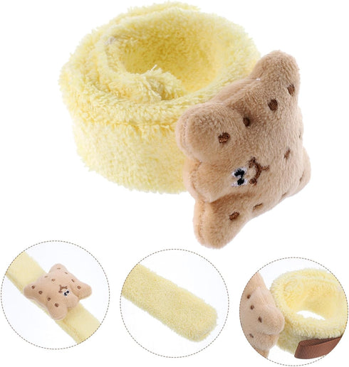 Absorbent Face Washing Wrist Washband for Women Fleece Wrist Scrunchies to Prevent Spills During Skincare Routine Chic