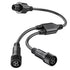 HIQCVOU Y-Splitter for Govee Outdoor S14 Bulb String Lights, Ground Lights 2, Triad