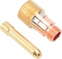 Alumina Torch Gas Lens Kit, Long Service Life Ceramic Welding Cup Set for WP 171826 TIG Torch