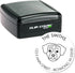 Custom Slim Puggle Dog Address Stamp - Handcrafted Ink Stamp for Thank You Cards & Return Address - Unique Mail Stamp