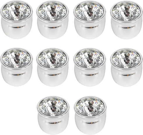 SANCHAKOU Decorative Knobs 10 Pcs Single Hole Coffee Table Bedside Cabinet Drawer Handle