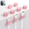 9Pack Cable Organizer Clips, Magnetic Cable Holder (1s Lock), XOVRAETH Strong Adhesive