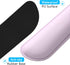 Dapesuom Keyboard Wrist Rest Set - Cute PU Wrist Pad for Computer Keyboard and Mouse Pad, Queen Pink