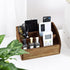 Wooden Desk Organizer - Solid Wood Pen Holder for Desktop, No Assembly Needed, Home Office Supplies Storage