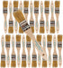 Vermeer Chip Paint Brushes, 24-Pack, 1" for Paints, Stains, Varnishes, Home Improvement