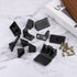 8 90 43x50x33mm uxcell Pcs Degree Plastic Corner Braces, Shelf Right Angle Brackets with Screws for Cabinets Cupboards