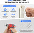 Blissland Shower Slide Bar with Height and Angle Adjustable Handheld Shower Head Holder |Strong Adhesive Disc Mount