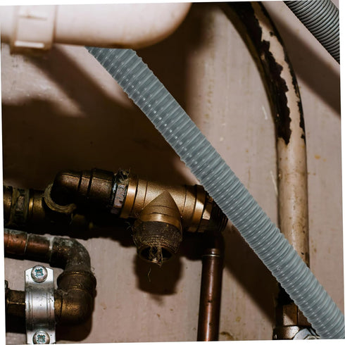Sink connecting extension drain hose for washing machine water outlet hose drain tubing sink drain flexible hose flexible drain double head plastic washbasin