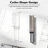 1/2" 3/4" 2-1/2" Top Bearing Flush Trim Router Bits Shank, Cut Diameter, Cut Length, Useful for Template/Pattern
