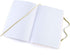 Pentalic 6" x 8" Pocket Sketchbook Traveler Journal, 160 Pages, Metallic Gold
