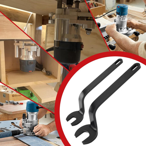 Ziyuan RA1152 Offset 1617EVS,1617,1619EVS,1613,MRF23EVS Wrenches for Router Bit-Changing,Fits Bosch Routers