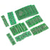 40pcs PCB Proto Boards SMD to DIP Adapter Plate Converter for TQFP (32 44 48 64 84 100) SOP SSOP TSSOP
