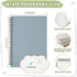 Fuutreo 6 Pcs Spiral Notebook for Work, B5 10.5 x 7.45 Inch College Ruled Journal with Kraft Cover