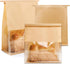 Cegzer 60 Pcs Bread Bags for Homemade Bread, Sourdough Paper With Window, 4.2x8.6x11.3