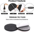 Yelanon Felt Furniture Pads for Hardwood Floors - 216 Pcs Premium Felt Pads for Chair Legs, Black
