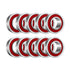 XiKe 10 Pcs Flanged Ball Bearings ID 3/4" x OD 1-3/8", Applicable for Lawn Mower, Wheelbarrows, Windwill, Wagon, Carts & Hand Trucks Wheel Replacement
