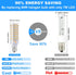 E12 Bulb Dimmable 7W 60W Bulb, 3000K T6 C7 E12 Bulb 60 AC120V Kx-2000 Bulbrite (6 Pack) LED Equivalent to Halogen Warm