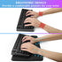 Computer Keyboard Stand with Wrist Rest, Ergonomic Tilted Keyboard Holder - Keyboard Riser with Wrist Pad - Keyboard