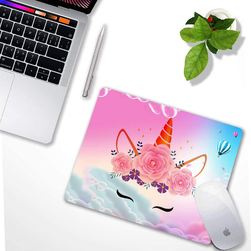 Unicorn Mouse pad Custom Personalized Design Mouse pad Suitable for Laptop Desktop Computer Girl Mouse pad by TIANCHEN