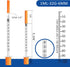 U-100 1ml 32G 1/4 Inch(6mm) Pack 100 Syringe , Syringes for Lab Supplies Dispensing Supplies, Individually Wrapped