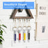 Zonon 4 Pieces 6 in 1 Multitool Tech Tool Pen with Ruler, Two-head Ballpoint Refills for Office Staff, Construction