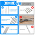 Cotter Pin Assortment Kit, SDTC Tech 20 PCS 304 Stainless Steel Pin Clips Fastener in 5 Sizes