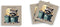 Butler in the Home Sticky Notes - 12 Pack 3"x3" with 50 Sheets Each, Cute Raccoon in Garbage Can Design