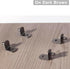 SDTWZW 5mm Closet Holders,16 Shelf Pegs L-Shaped Cabinet Support Pins Bracket Style Clips for Bookcase Kitchen Shelves