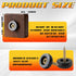 4 Packs Sliner Walnut Wood Cutting Board Feet Non Slip Cutting Board Feet Legs with Silicone Rubber and Screws
