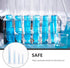 Liquid Measuring Cup Graduated Cylinders Set, Plastic Graduated Cylinder Lab Test Tube, PP Material 10ml / 25ml / 50ml