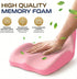 Generic Tailbone Ergonomic Seat Memory Foam Support Cushion for Back, Car Seat Back Support Cushion for Sciatica Pain