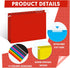 HERKKA Extra Capacity Hanging File Folders, 60 Pack, Reinforced Letter Size, 2 Inch Expansion for Bulky Files, 12